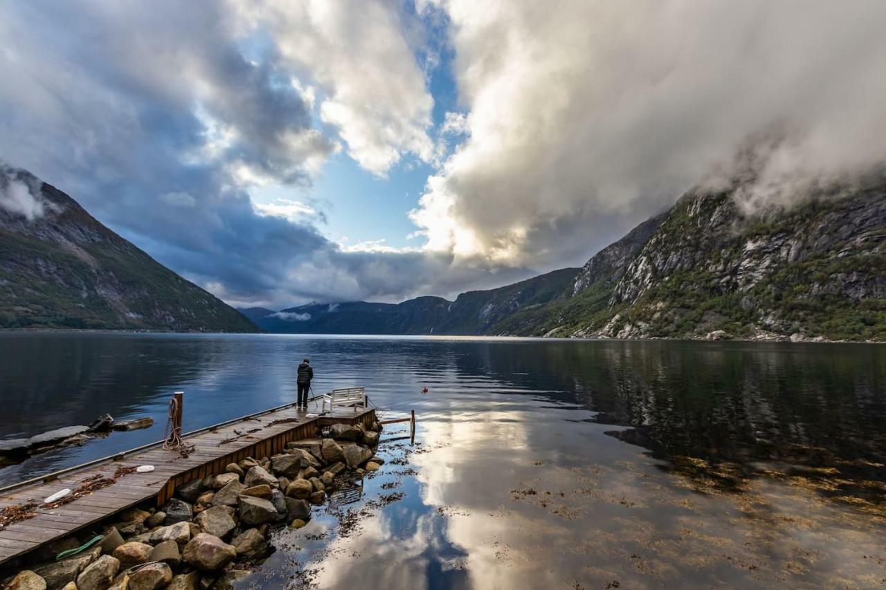 Fjordperlen Villa Eidfjord Ngoại thất bức ảnh